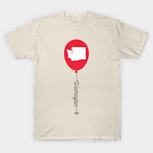 Washington State Balloon T-Shirt